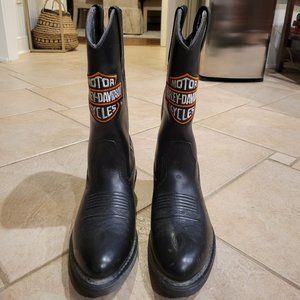 Vintage Woman's Harley Davidson Boots